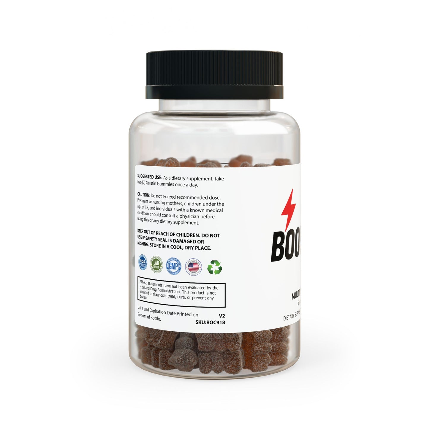 Boosted Multivitamin Gummies (60 Gummies)
